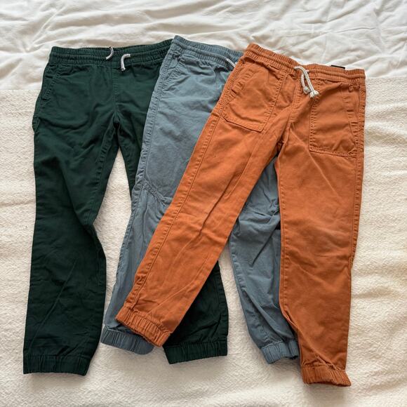 H&M Boys Cotton Pull-On Jogger Pants Bundle Elastic Drawstring Waist Size 6X-7 - Picture 6 of 6